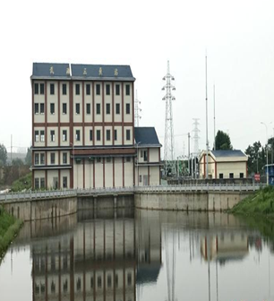 常青泵站二期土建工程，攔污柵橋、撈草機(jī)