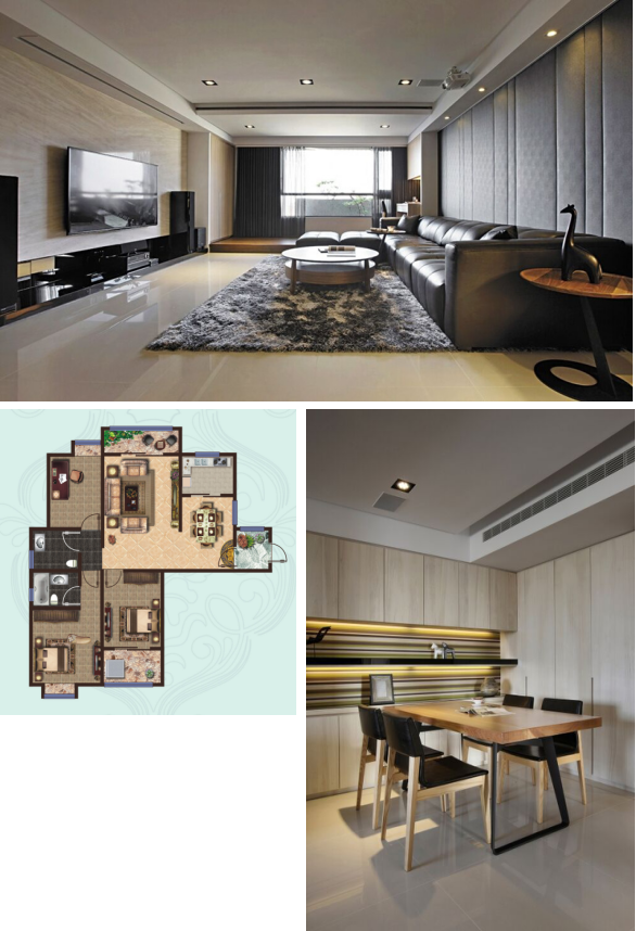 東庭.郡園(現(xiàn)代風(fēng)格精裝房工程)